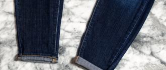 How to properly roll up jeans?
